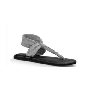 Sanuk Size 11 Yoga Sling Ella Flip Flops 1014681 Thongs Yoga Mat Sandals Women's